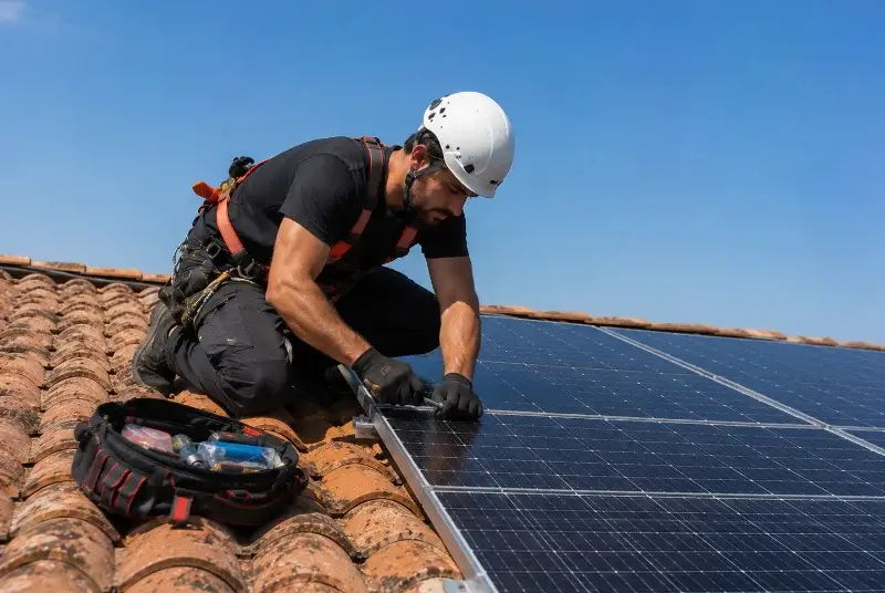 Maintenance et monitoring de panneaux solaires à Perpignan