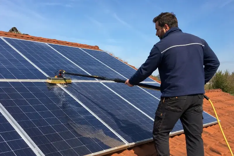 Nettoyage et entretien de panneaux solaires à Perpignan